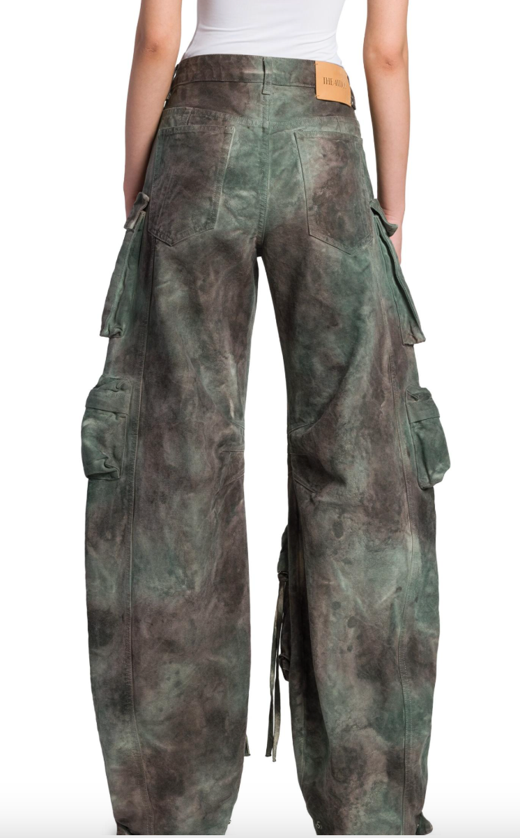Abstract Cargo Pants