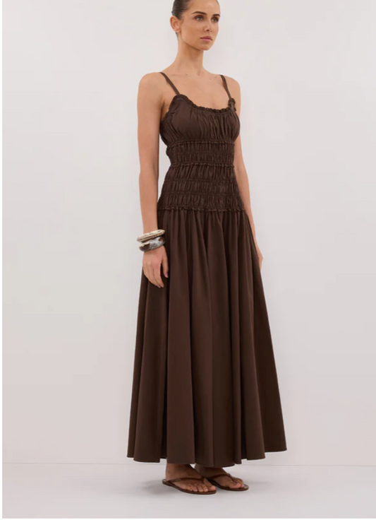 Ruched Midi Dress