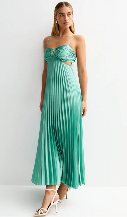 Teal Midi Dress