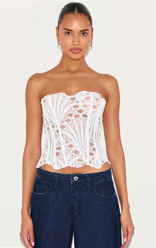 Lace Corset Top